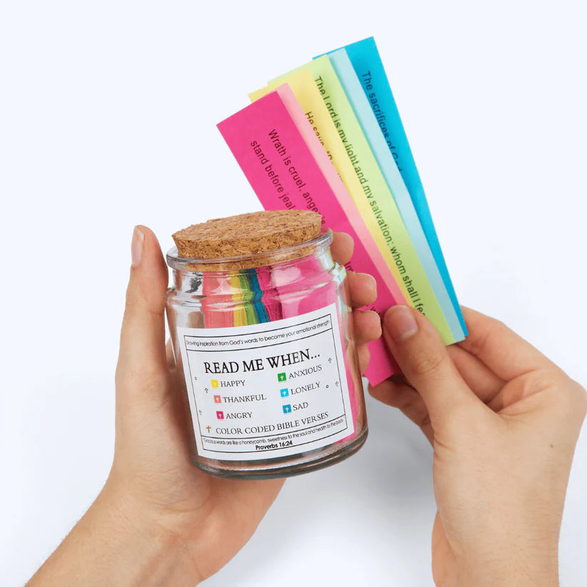 Read Me When™ Handmade Scripture Jar