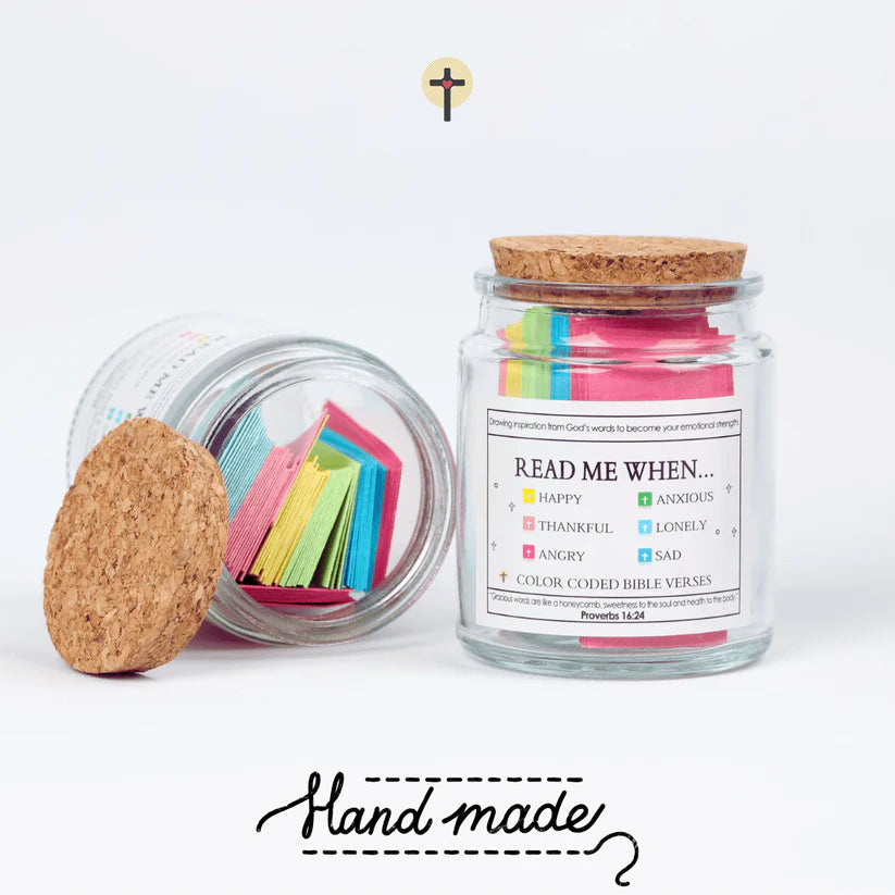 Read Me When™ Handmade Scripture Jar