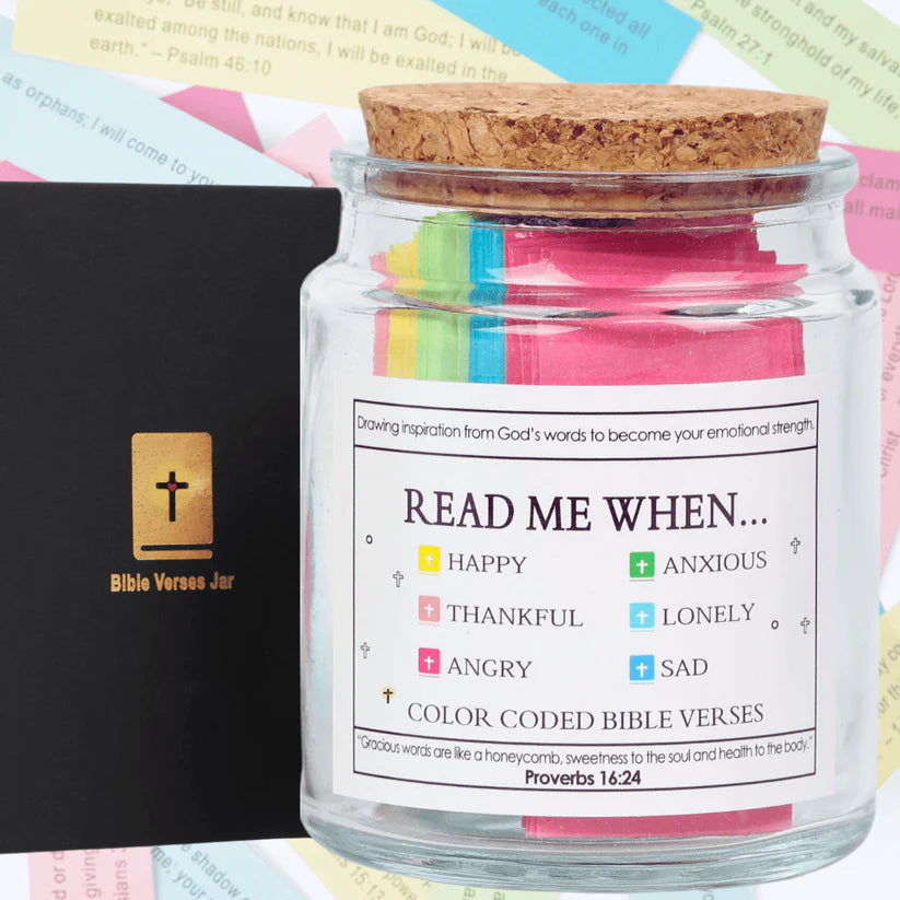 Read Me When™ Handmade Scripture Jar